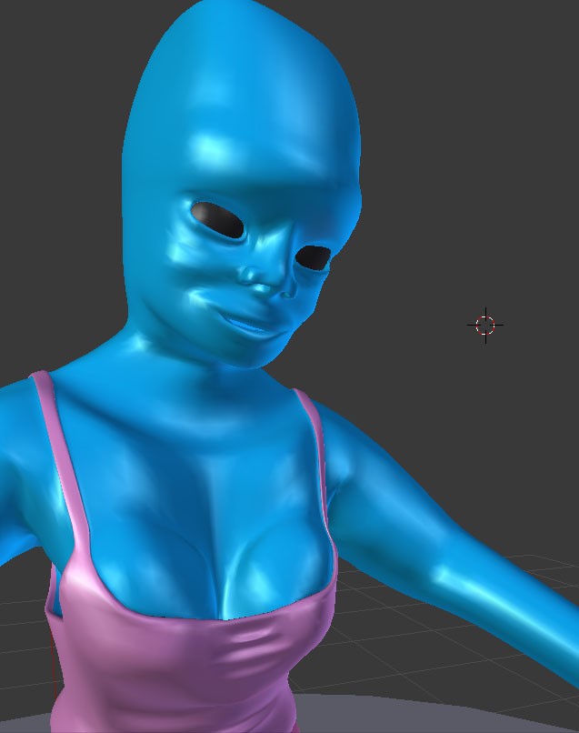 Strange Alien girl preview image 3